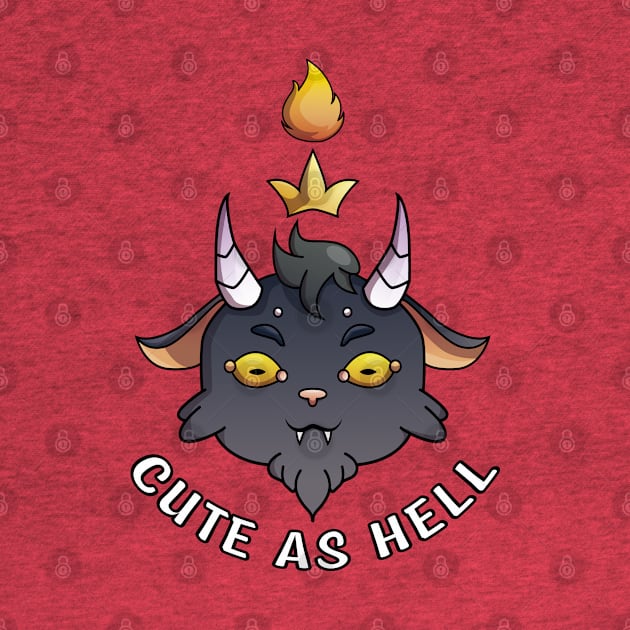 Cute as Hell - Baphomet by Chinchila Art